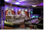 colour lighting wedding event. Mandap Hire